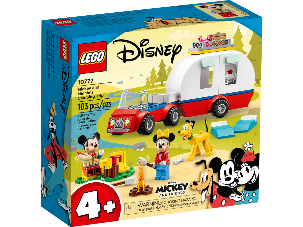 LEGO Disney 10777 Mickey and Minnie's Camping Trip, box
