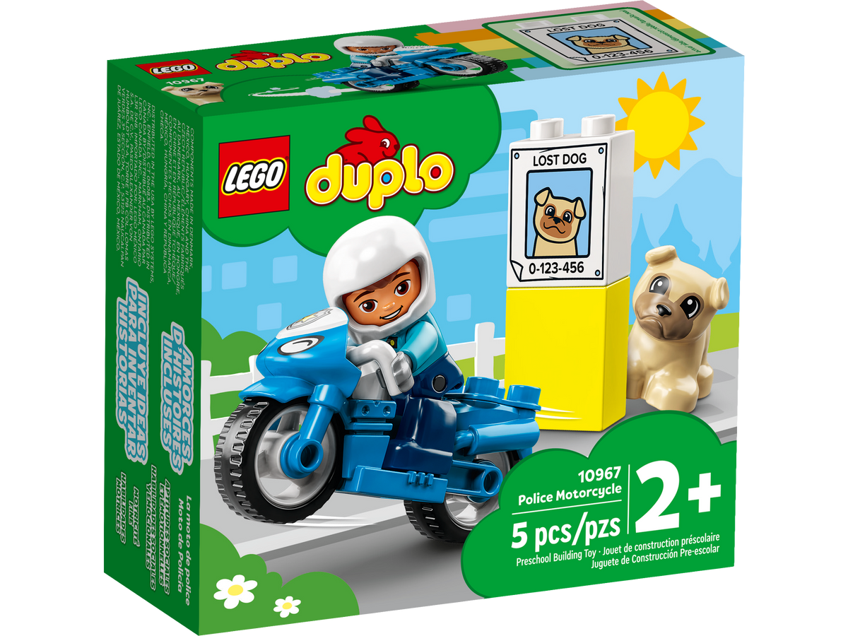 LEGO DUPLO 10967 Politiemotor, doos