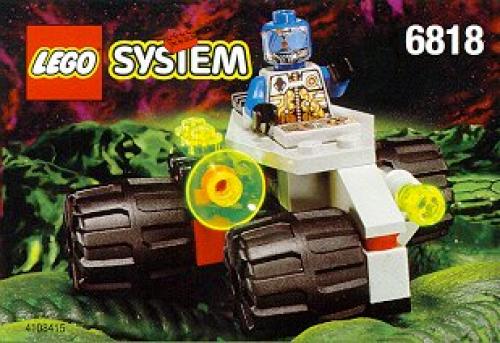 LEGO Space 6818 - Cyborg Scout Met instructies - Zonder doos