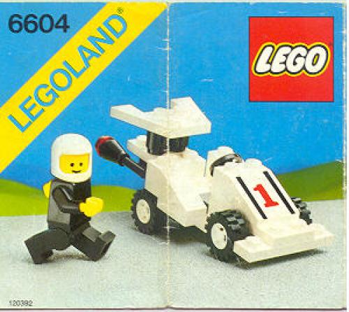 LEGO City 6604 - Formula-I Racer With instructions - No box