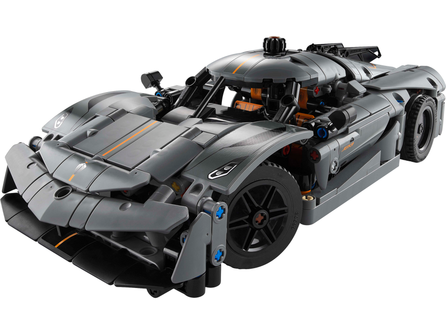 LEGO Technic 42173 - Koenigsegg Jesko Absolut Gray Hypercar
