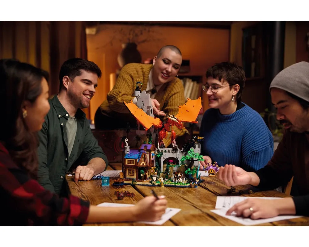 LEGO LEGO Ideas (CUUSOO) 21348 - Dungeons & Dragons: Red Dragon's Tale - Authentic LEGO Set Image 14