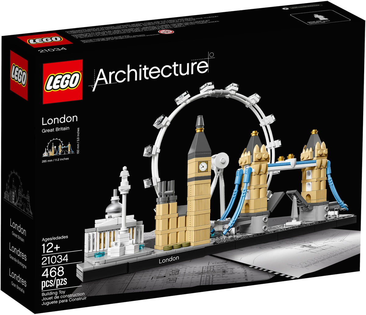 LEGO Architecture 21034 Londen, doos
