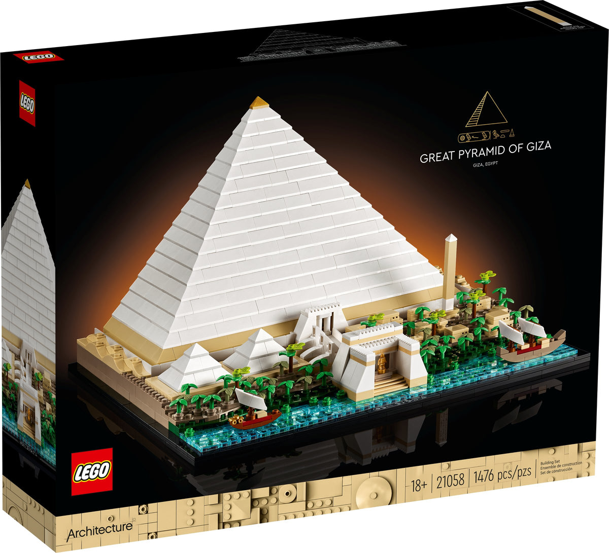LEGO Architecture 21058 Grote Piramide van Gizeh, doos