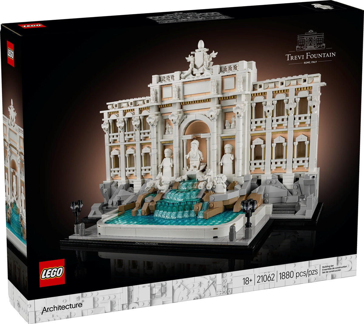 LEGO Architecture 21062 Trevifontein, doos