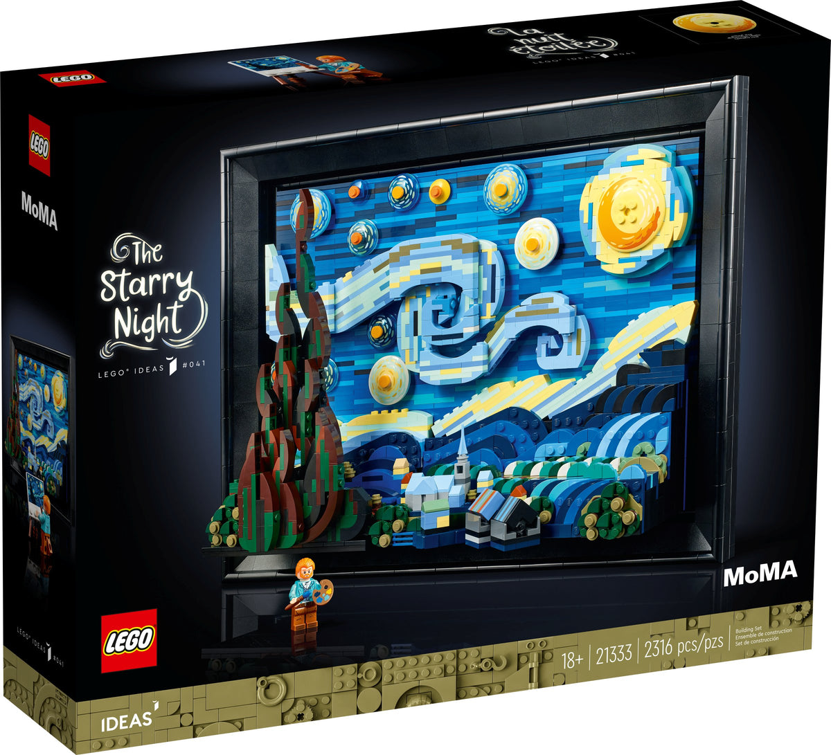 LEGO Ideas 21333 De sterrennacht, doos