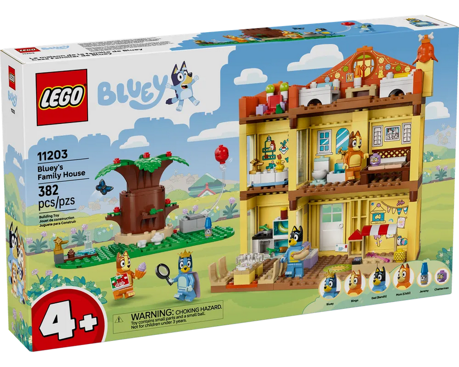 LEGO Bluey 11203 - Bluey’s Family House - Authentic LEGO Set Main Image