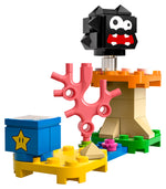 LEGO Super Mario 30389 Fuzzy & Mushroom Platform, Fuzzy, coral and star block