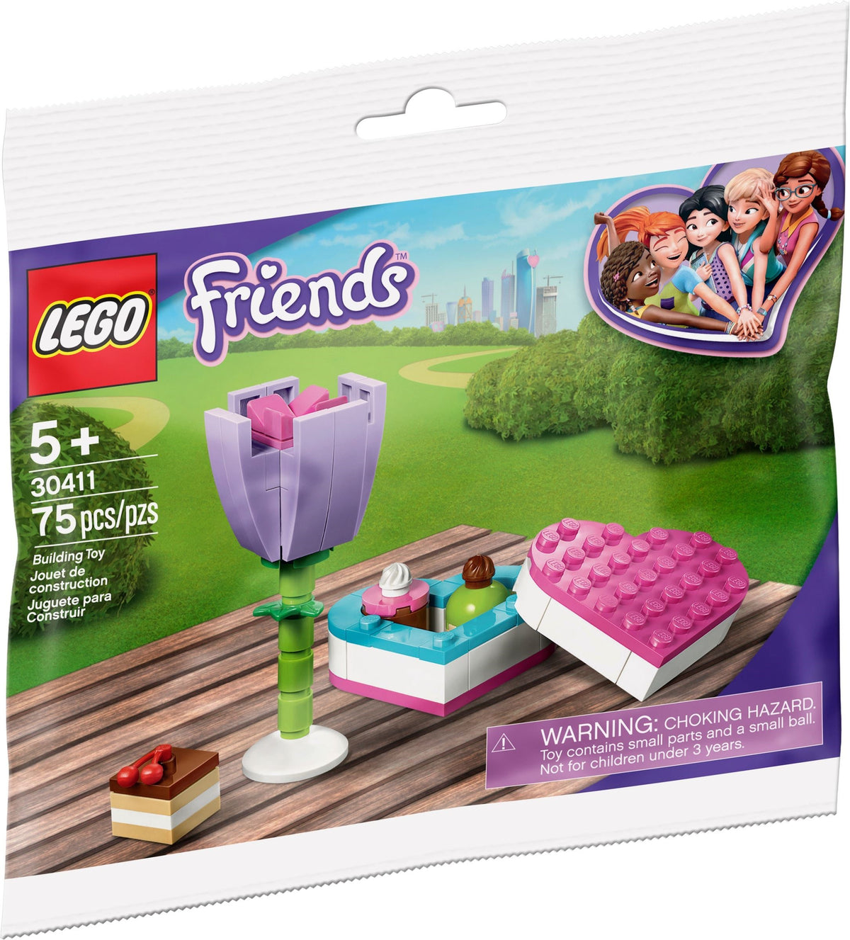LEGO Friends 30411 Chocolate Box & Flower, zakje
