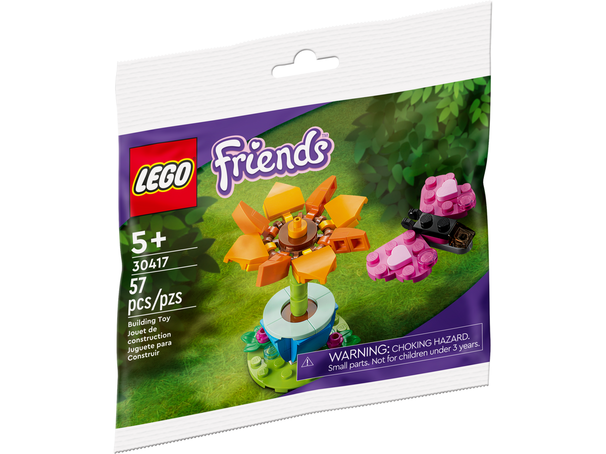 LEGO Friends 30417 Tuinbloem en vlinder, polybag