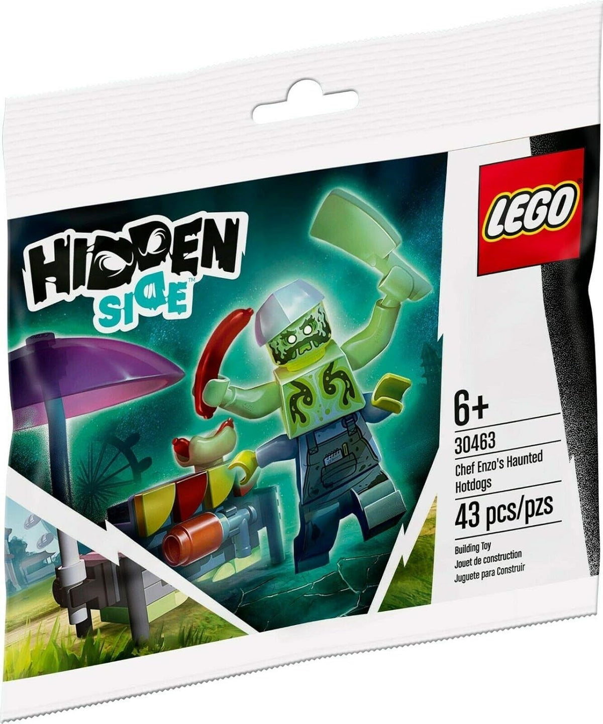 LEGO Hidden Side 30463 Chef Enzo's Haunted Hotdogs, polybag