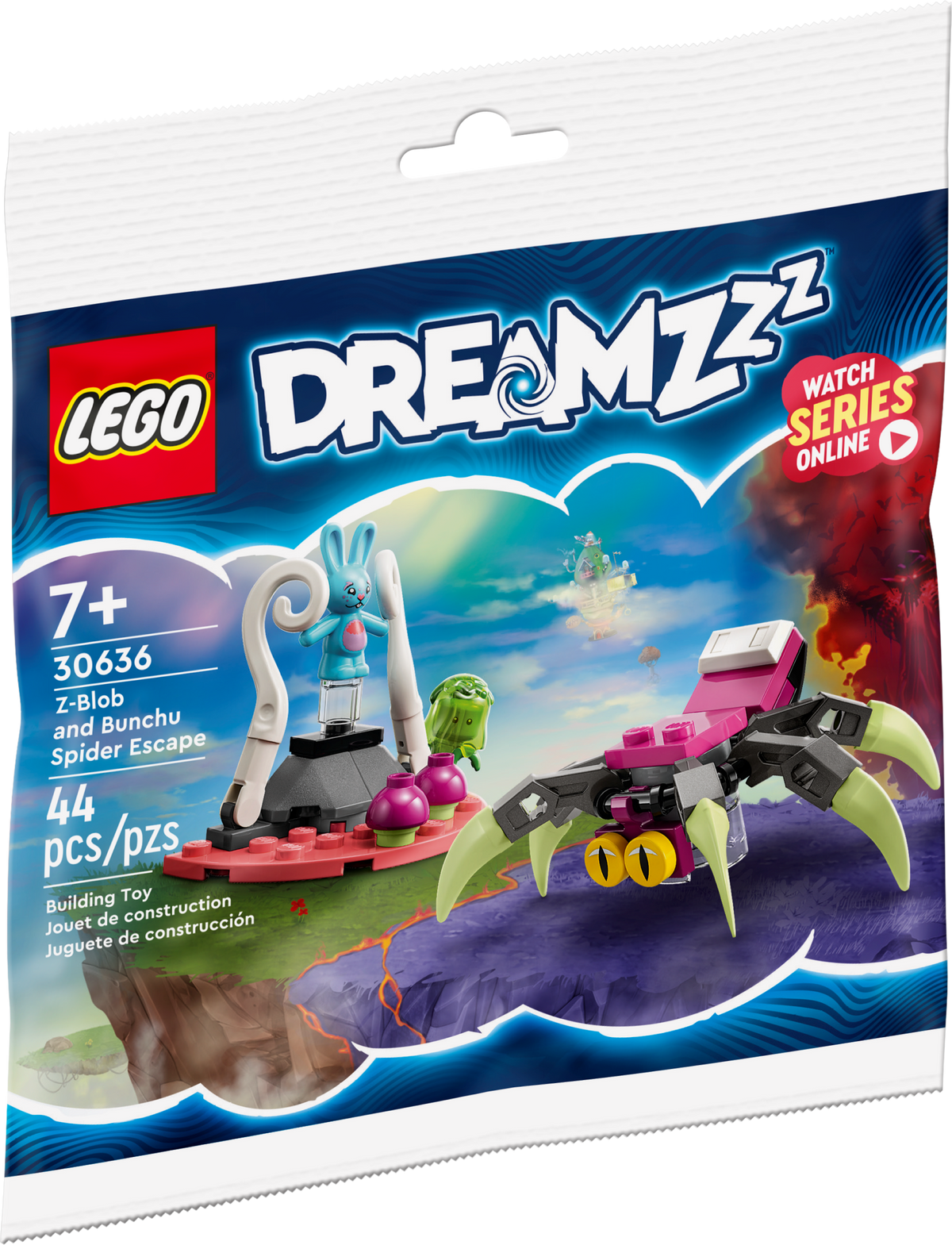 LEGO DREAMZzz 30636 Z-Blob and Bunchu Spider Escape, polybag