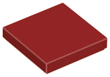 LEGO 3068 Tile 2 x 2 in Dark Red - Authentic LEGO Part