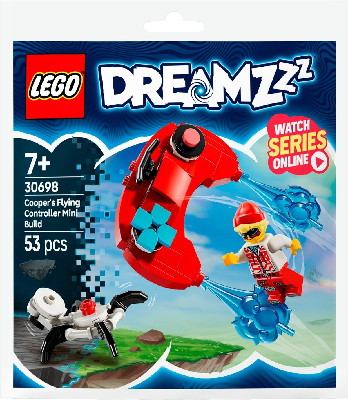 LEGO DREAMZzz 30698 Cooper's Flying Controller Mini Build, paper bag front