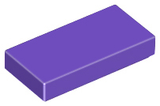 LEGO 3069 Tile 1 x 2 in Dark Purple - Authentic LEGO Part