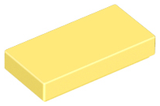 LEGO 3069 Tile 1 x 2 in Bright Light Yellow - Authentic LEGO Part