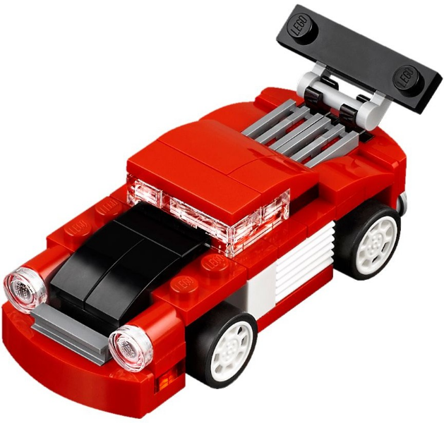 LEGO Creator 31055 - Red racer - Image 1