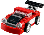LEGO Creator 31055 Red Racer, sportwagen van voren