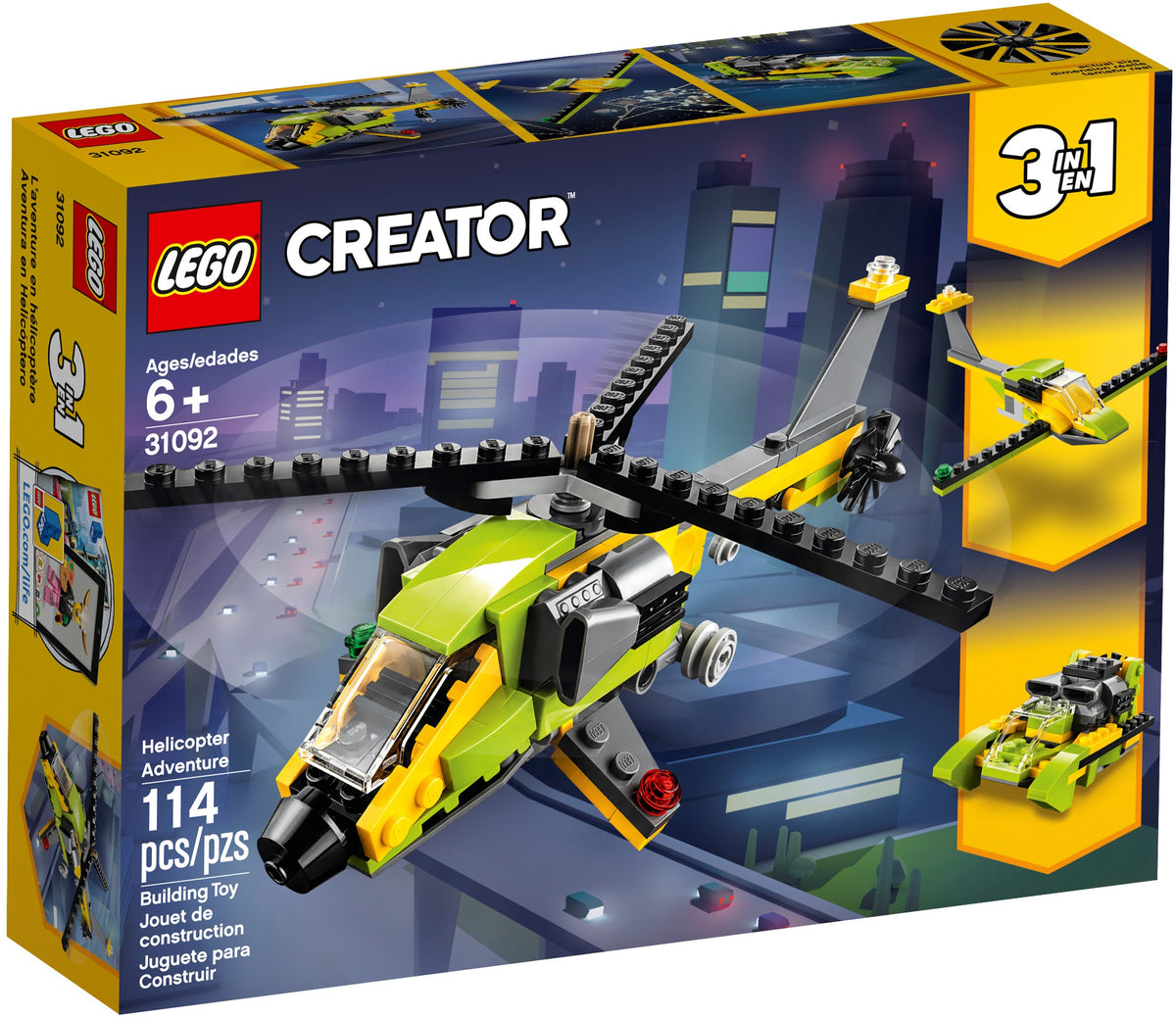LEGO Creator 31092 Helicopter Adventure, doos