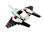 LEGO Creator 31134 Space Shuttle, alternatief bouwwerk: ruimteschip