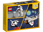 LEGO Creator 31134 Space Shuttle, achterkant van de doos
