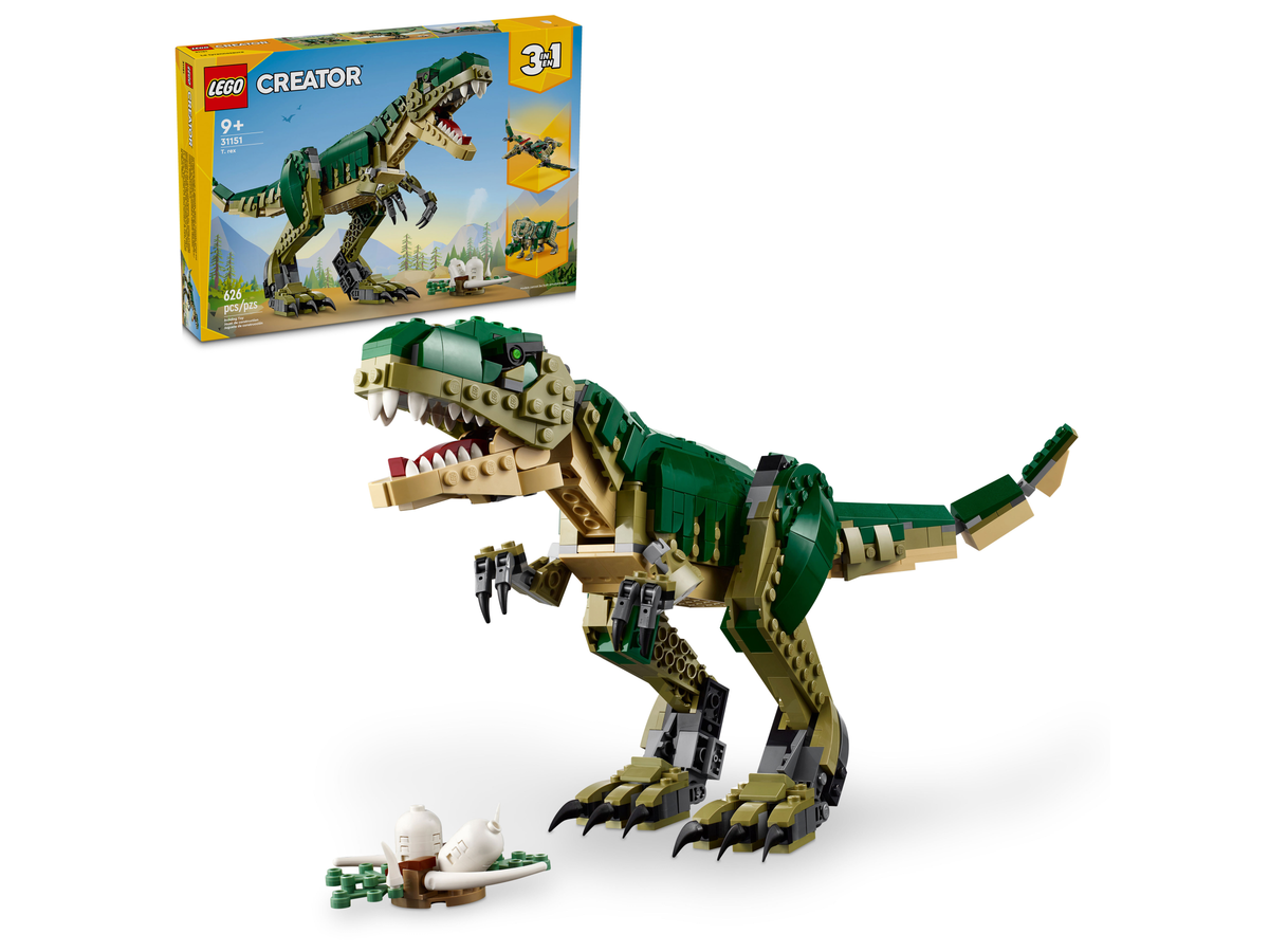 LEGO Creator 31151 T. rex, doos en T. rex