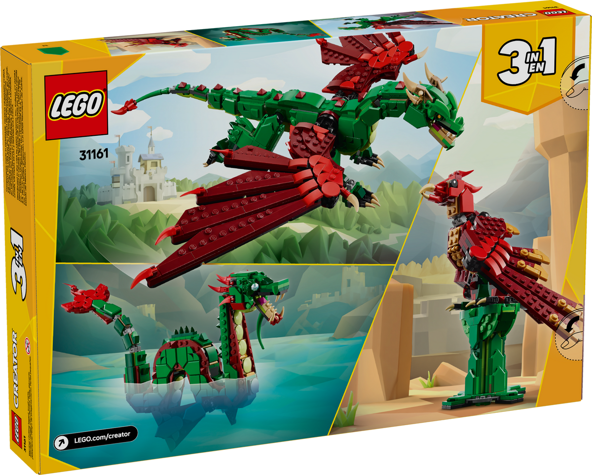 LEGO Creator 31161 Middeleeuwse draak, doos