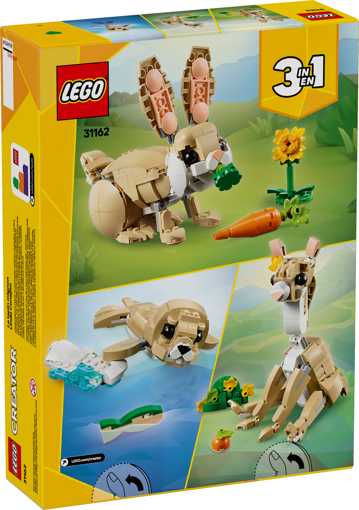 LEGO Creator 31162 Lief konijn, doos