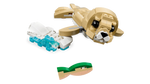 LEGO Creator 31162 Cute Bunny, alternative build: seal with ice and fish