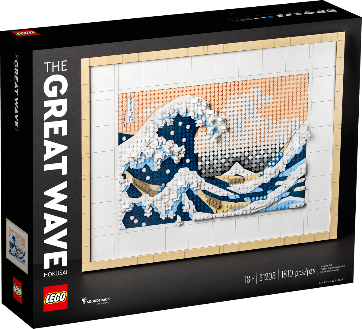 LEGO Art 31208 Hokusai De grote golf, doos