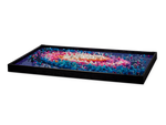 LEGO Art 31212 The Milky Way Galaxy, low angle showing the depth