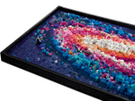 LEGO Art 31212 The Milky Way Galaxy, close-up of the layered bricks