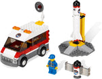 LEGO City 3366 Satelliet Lanceerplatform, servicewagen, raket op het lanceerplatform, satelliet en technicus