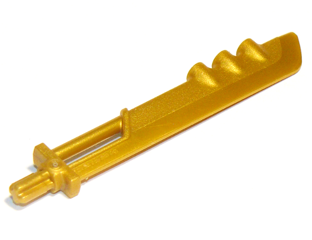 LEGO 35633 - Large Figure Weapon, Blade with 3 Bar Holders and Axle - Image 1