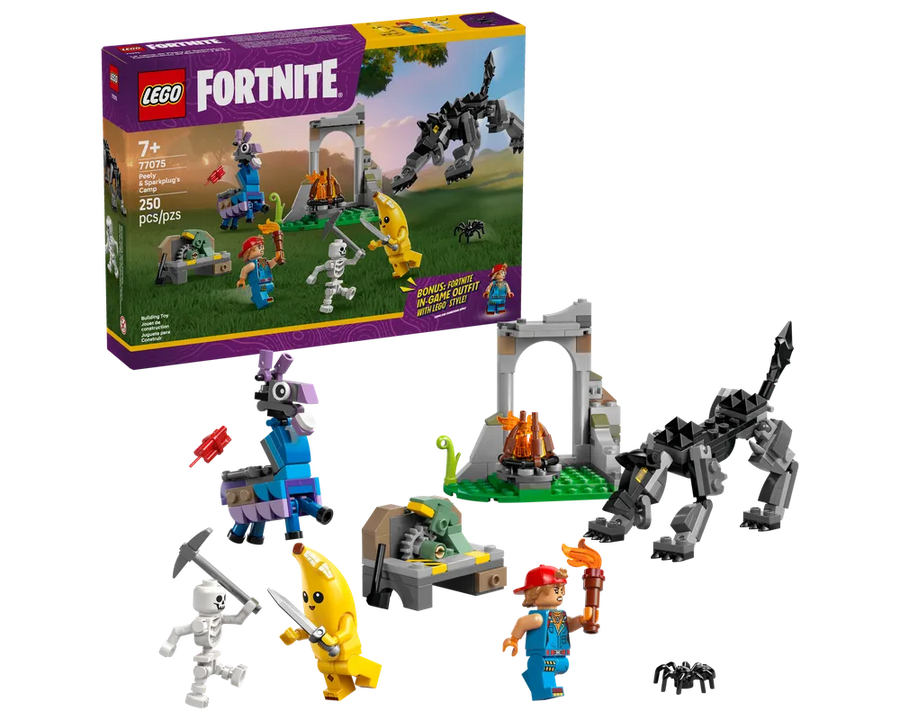 LEGO Fortnite 77075 - Peely & Sparkplug's Camp