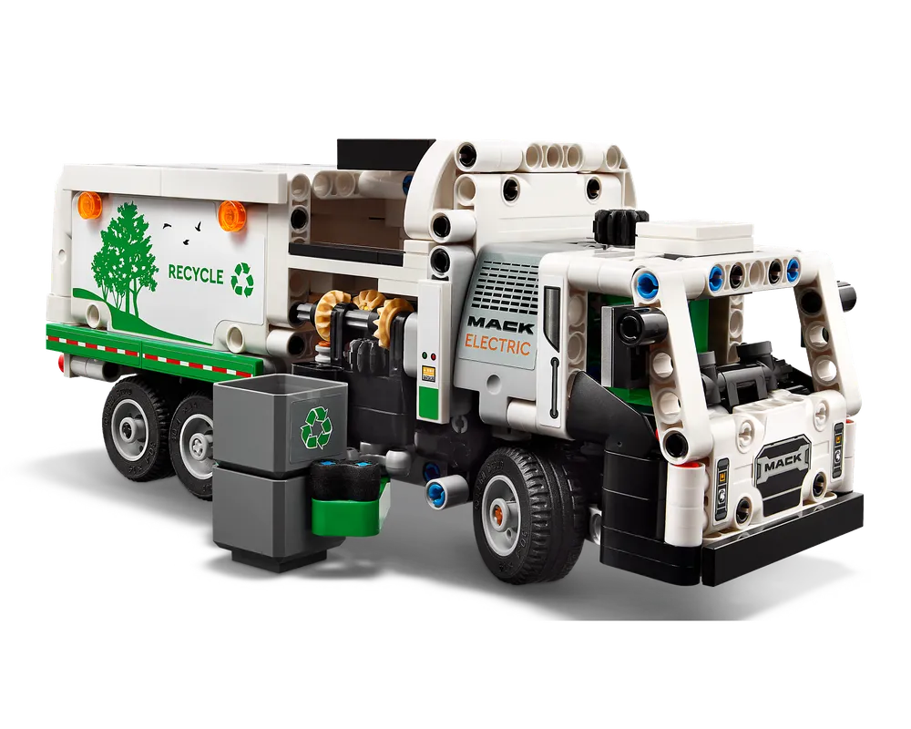 LEGO Technic 42167 - Mack LR Electric Garbage Truck - Authentic LEGO Set Image 4