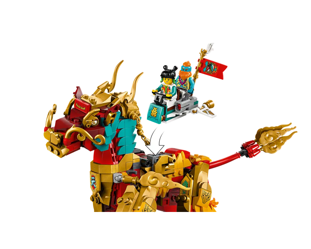 LEGO Monkie Kid 80066 - Mythical Creature Qilin - Authentic LEGO Set Image 2
