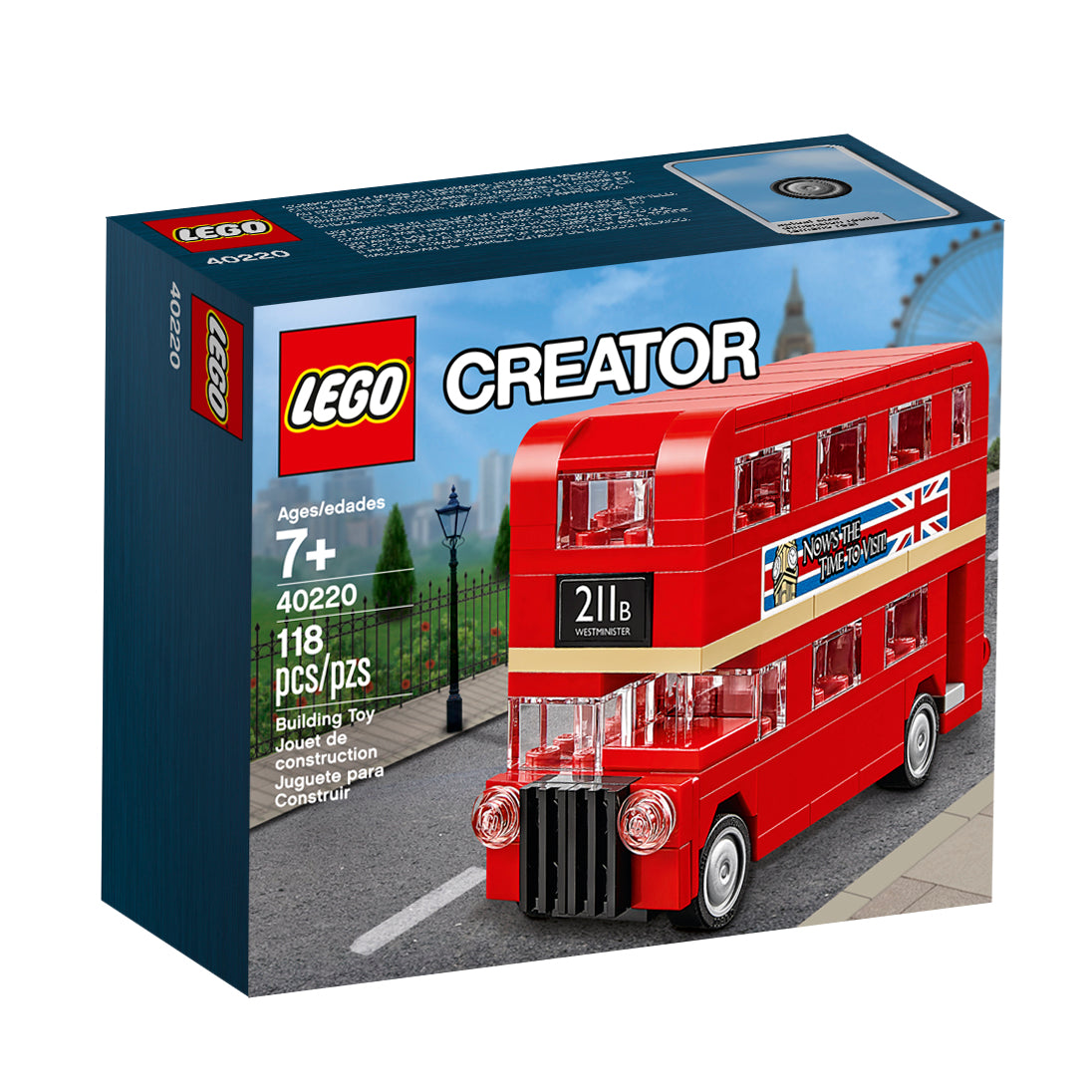 LEGO Creator 40220 Mini London Bus, box