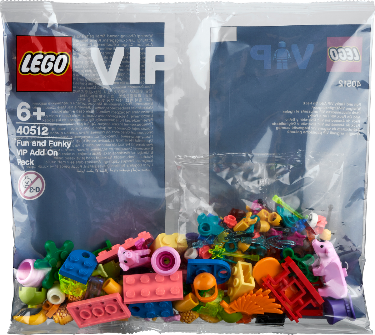 LEGO 40512 Leuk en grappig VIP-uitbreidingspakket, polybag