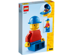 LEGO Sculptures 40649 Up-Scaled LEGO Minifigure, back of the box