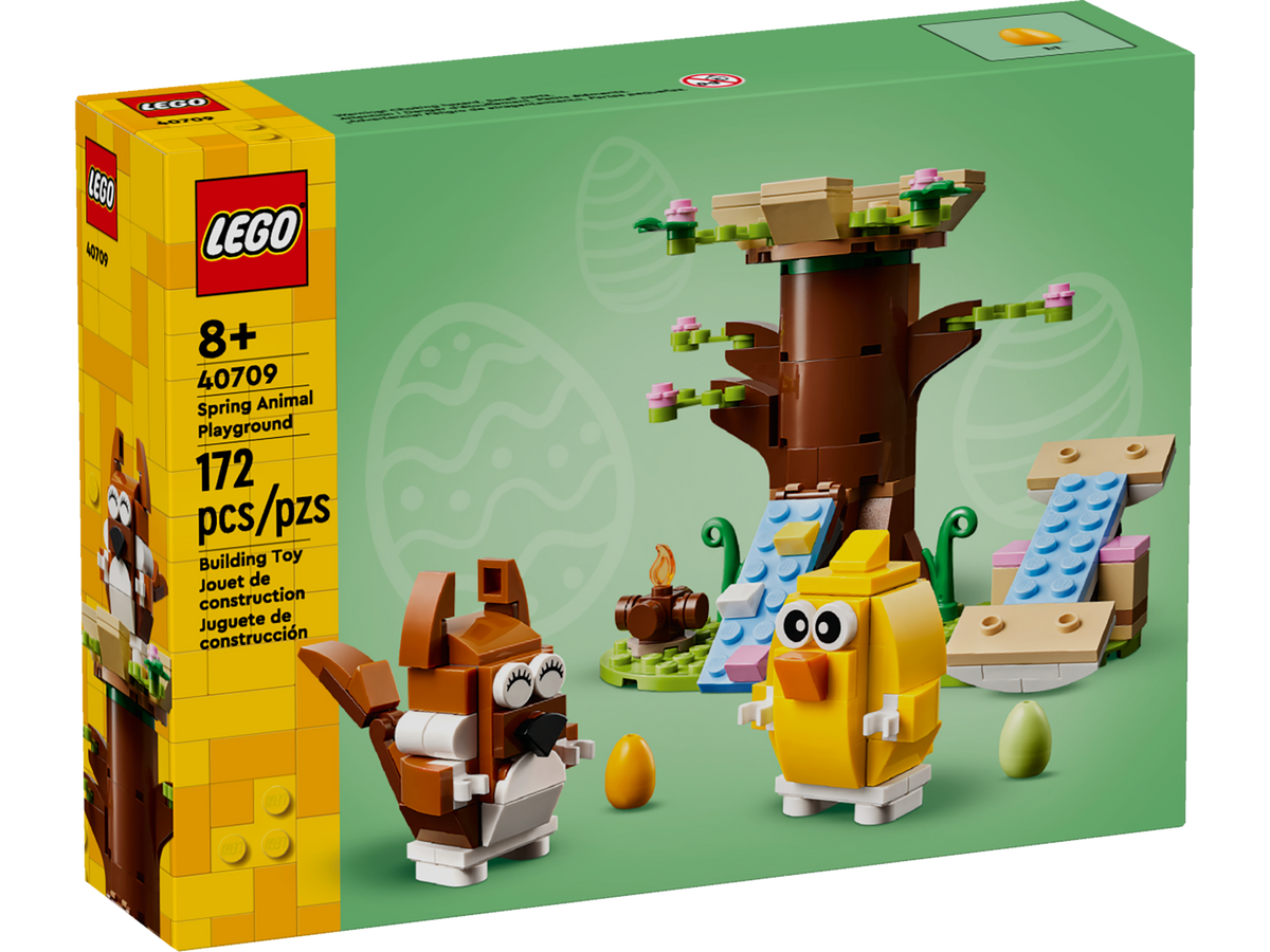 LEGO Holiday & Event 40709 Dierenspeeltuin in de lente, doos