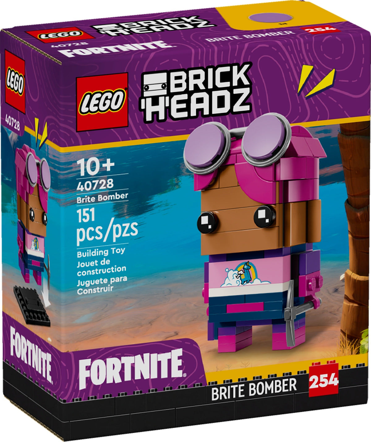 LEGO BrickHeadz 40728 Brite Bomber, box