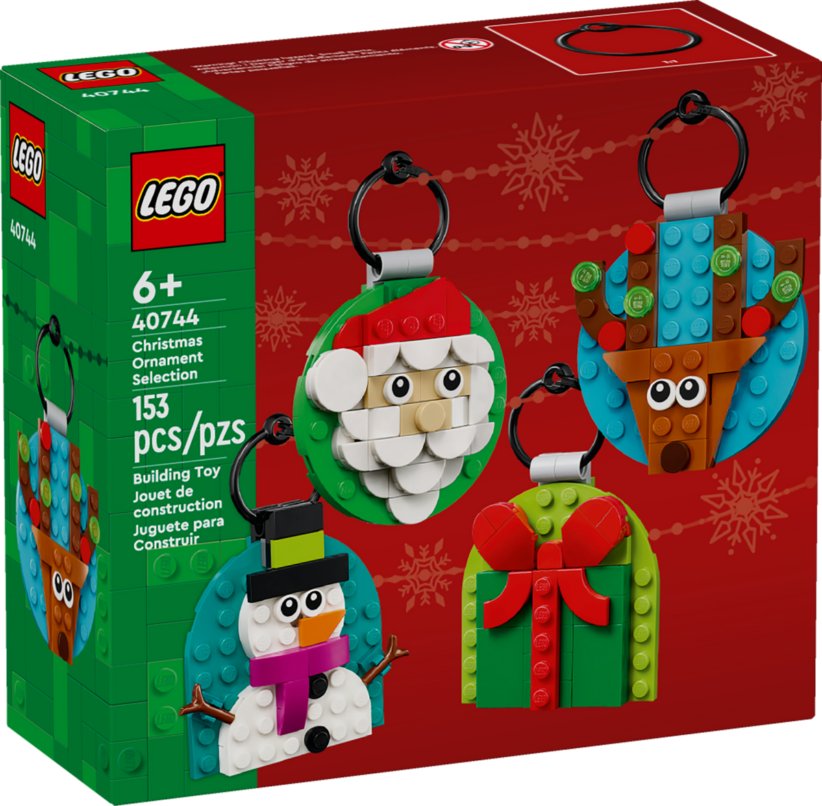 LEGO Holiday & Event 40744 Schattige kerstversieringen, doos