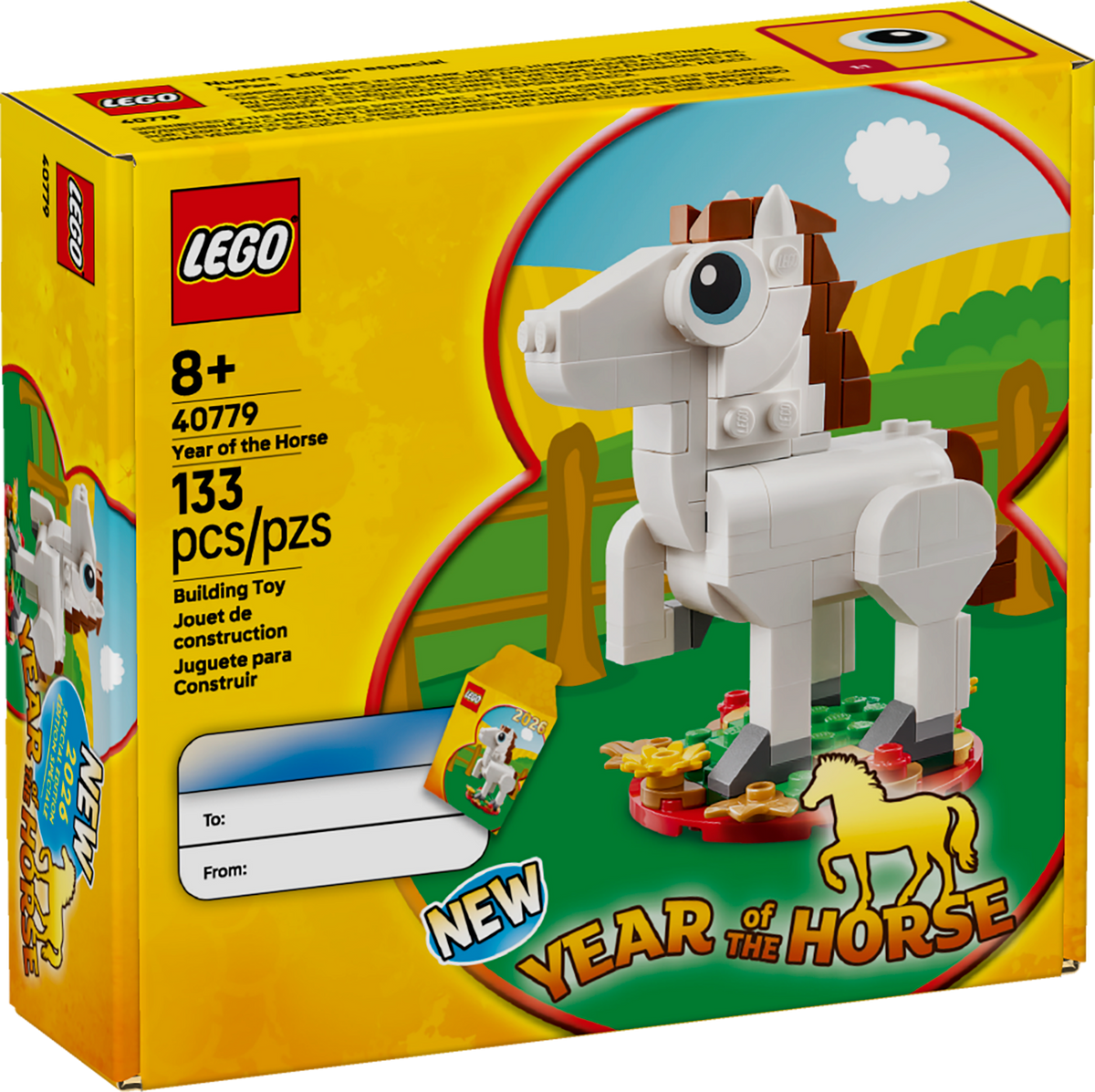 LEGO Holiday & Event 40779 Year of the Horse, doos