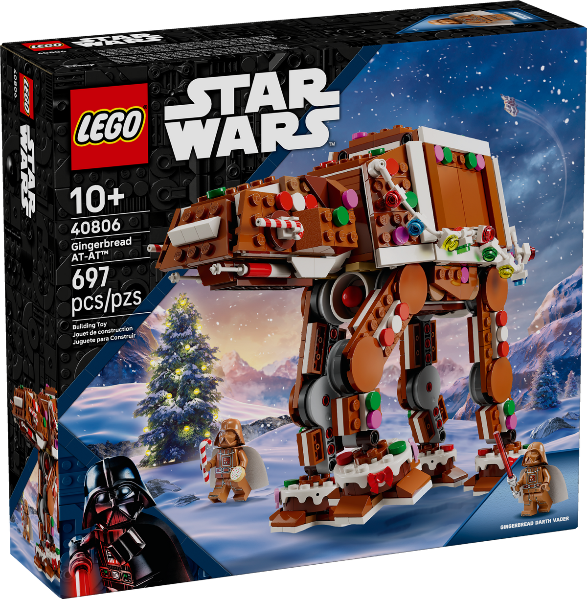 LEGO Star Wars 40806 Gingerbread AT-AT, box