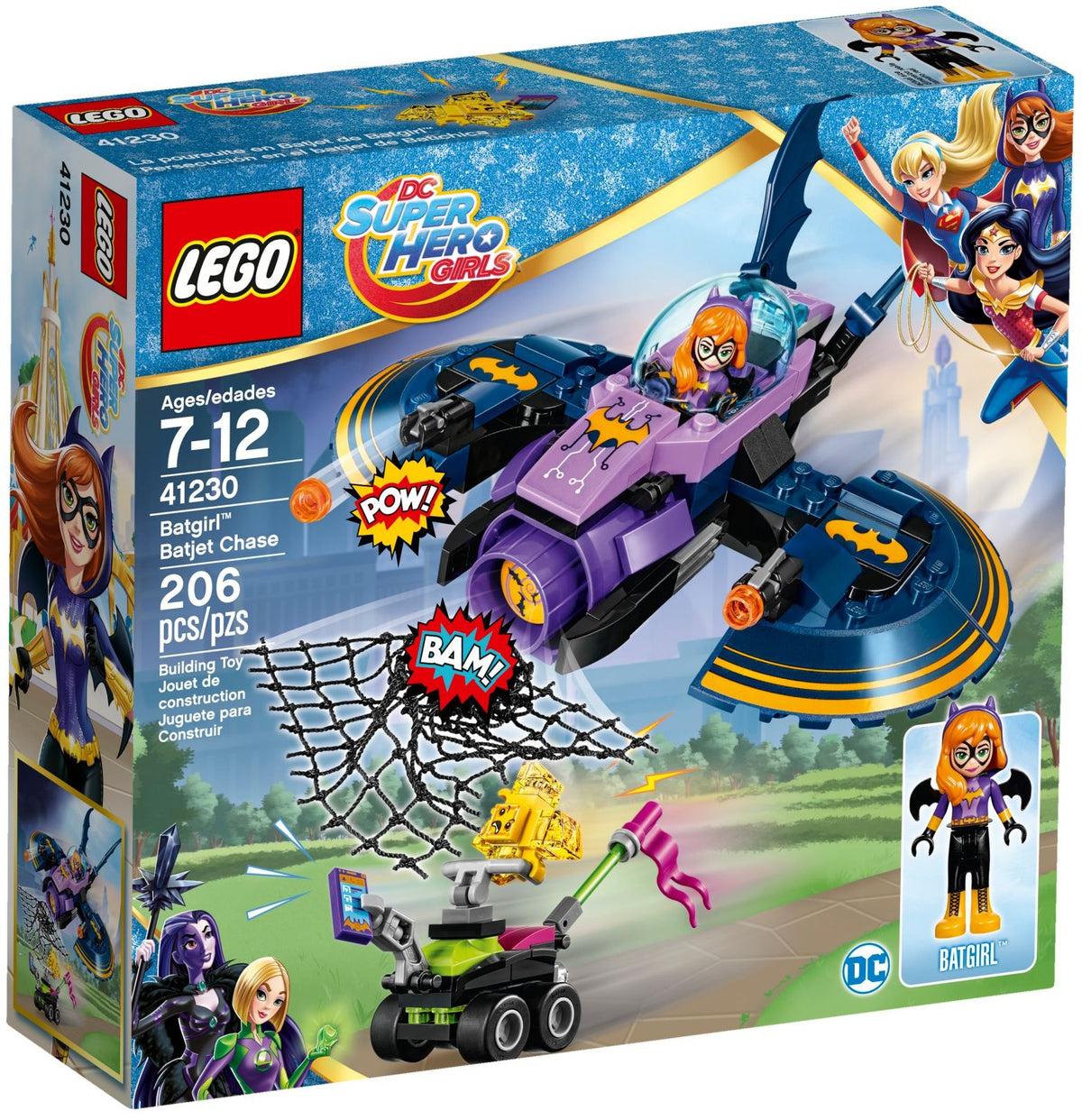 LEGO DC Super Hero Girls 41230 Batgirl Batjet-achtervolging, doos