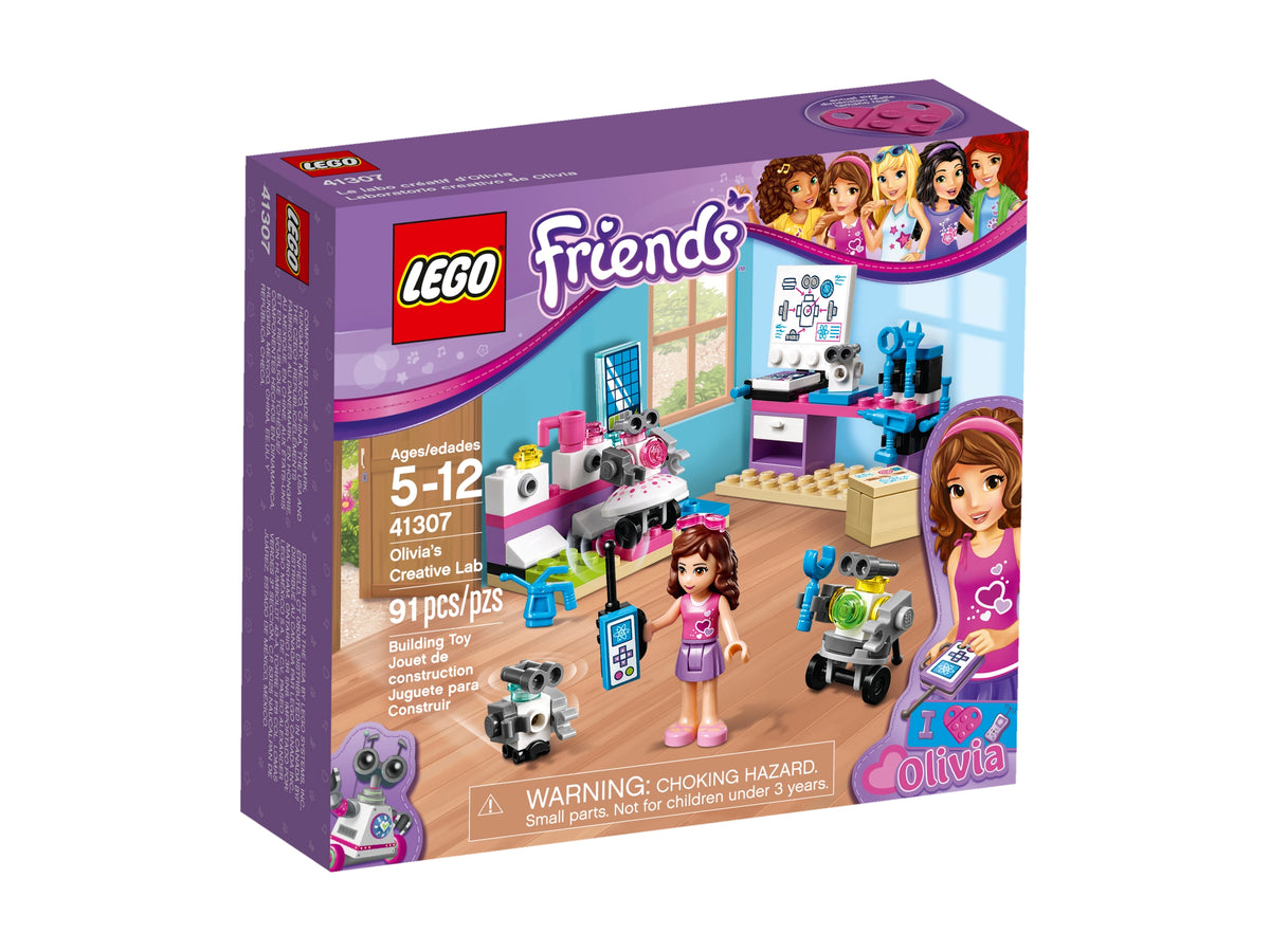 LEGO Friends 41307 Olivia's laboratorium, doos