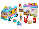 LEGO Friends 41310 Heartlake Gift Delivery, complete set with van, shop and Stephanie