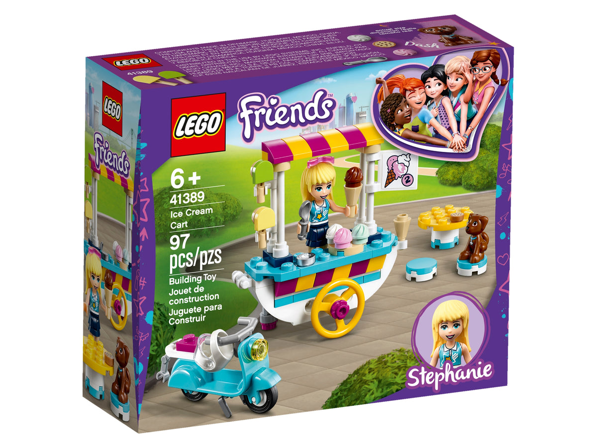 LEGO Friends 41389 Ice Cream Cart, box