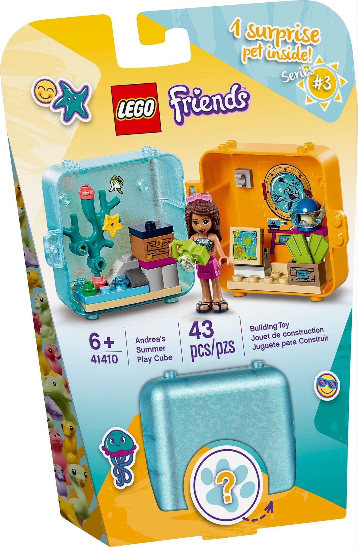 LEGO Friends 41410 Andrea's zomerspeelkubus, doos